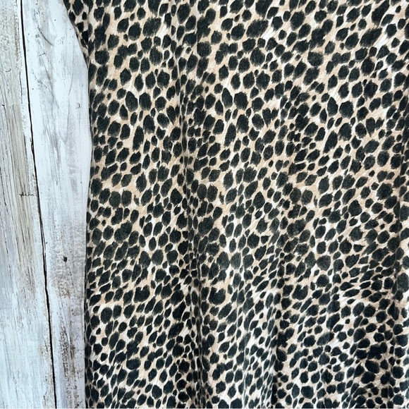 J. Crew Cheetah Print Sleevless Midi Dress - Picture 8 of 9